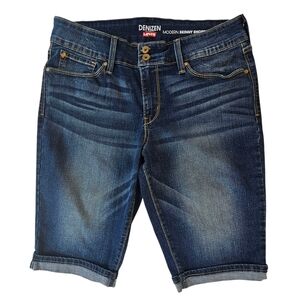 Levi's Denizen Modern Skinny Burmuda Stretch Cotton  Jean Shorts